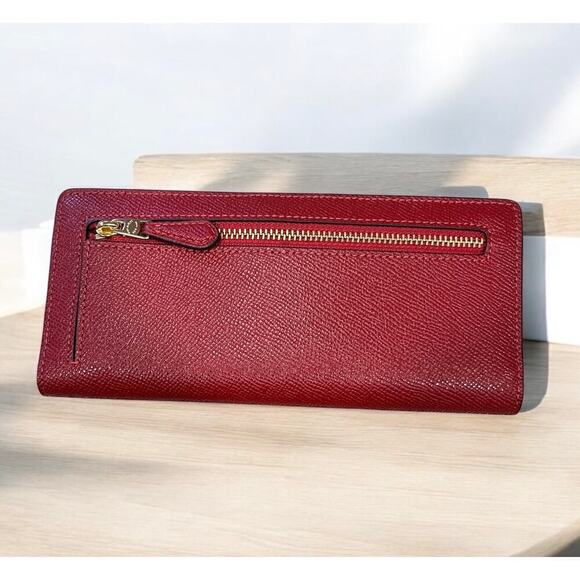 Coach C3440 Crossgrain Slim Wallet - Picture 2 of 5